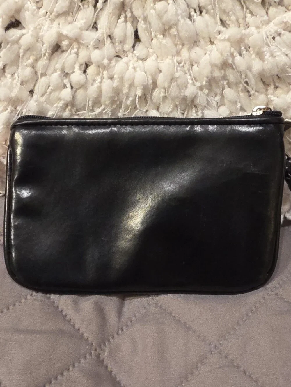 Disney vinyl wristlet